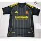 Real Zaragoza Equipacione Futebol Segundo Kit 2025/26 Preto Real Zaragoza Equipacione Futebol Segundo Kit 2025/26 Preto