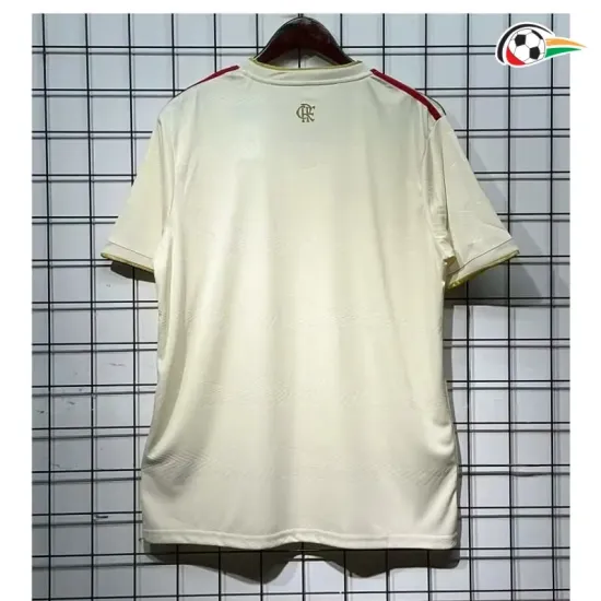 Camisa Flamengo Futebol Alternativa 2025/26 Branco Camisa Flamengo Futebol Alternativa 2025/26 Branco