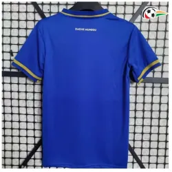 Camisa Monaco Qualidade AAA Away 2025/26 Azul/Ouro
