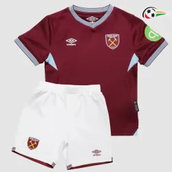 Camisola West Ham United Qualidade Premium Home Primeiro Kit 2025/26 Niños Vermelho