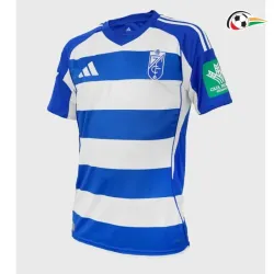 Granada Equipacione Baratas Visitante 2025/26 com Patch da La Liga Azul/Branco