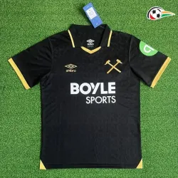 West Ham United Camiseta Qualidade TAILANDESA Terceiro Kit 2025/26 Preto