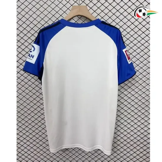 Camisa Hamburger SV Baratas Primeiro Kit 2025/26 Branco/Azul Camisa Hamburger SV Baratas Primeiro Kit 2025/26 Branco/Azul