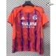 Schalke 04 Camiseta Qualidade Premium Thrid 2025/26 Laranja/Azul Schalke 04 Camiseta Qualidade Premium Thrid 2025/26 Laranja/Azul