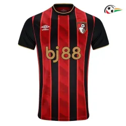 AFC Bournemouth Camisola Qualidade Premium Local Primeiro Kit 2025/26 Vermelho/Preto