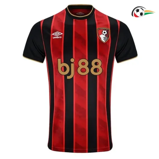 AFC Bournemouth Camisola Qualidade Premium Local Primeiro Kit 2025/26 Vermelho/Preto AFC Bournemouth Camisola Qualidade Premium Local Primeiro Kit 2025/26 Vermelho/Preto