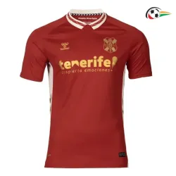CD Tenerife Camiseta Replicas Away Segundo Kit 2025/26 Vermelho