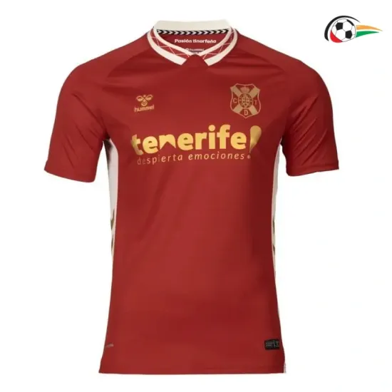 CD Tenerife Camiseta Replicas Away Segundo Kit 2025/26 Vermelho CD Tenerife Camiseta Replicas Away Segundo Kit 2025/26 Vermelho