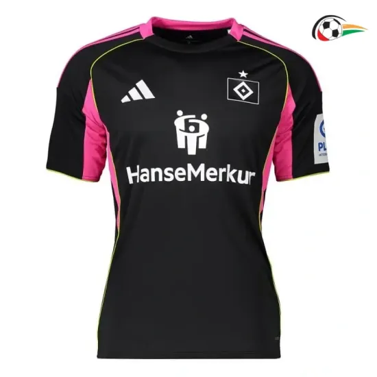 Equipacione Hamburger SV Qualidade AAA Terceiro Kit 2025/26 Preto Equipacione Hamburger SV Qualidade AAA Terceiro Kit 2025/26 Preto
