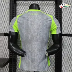 Camiseta Manchester City Qualidade Premium Alternativa 2025/26 Jogador Cinza/Verde