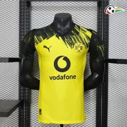 Equipacione Borussia Dortmund Futebol Home 2025/26 Versão Jogador Amarelo