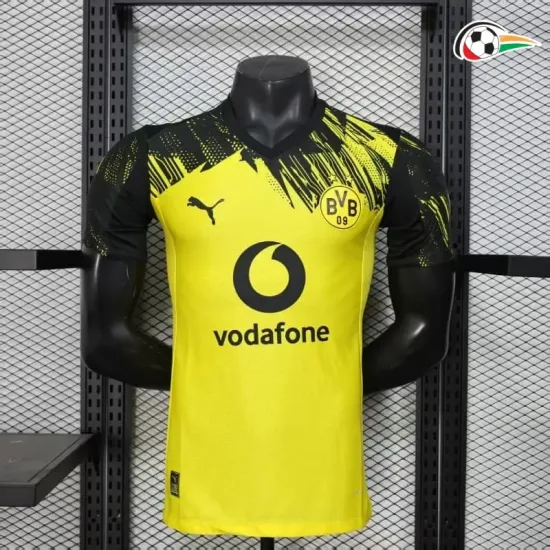 Equipacione Borussia Dortmund Futebol Home 2025/26 Versão Jogador Amarelo