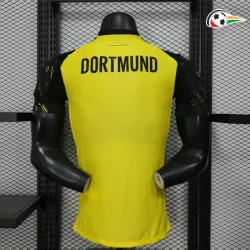 Equipacione Borussia Dortmund Futebol Home 2025/26 Versão Jogador Amarelo