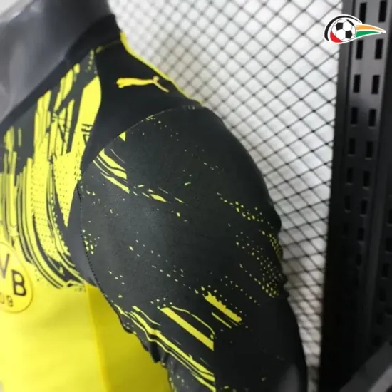 Equipacione Borussia Dortmund Futebol Home 2025/26 Versão Jogador Amarelo