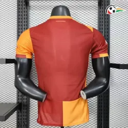 Camiseta Galatasaray Replicas Home Primeiro Kit 2025/26 Jogador Vermelho/Laranja