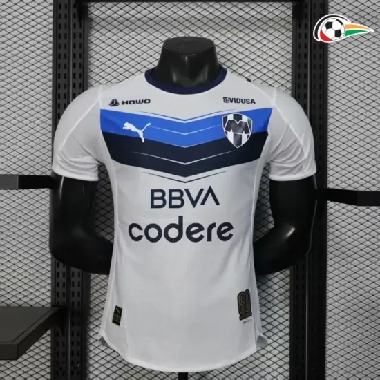 Camisola Monterrey Qualidade Premium Away 2025/26 Jogador Branco Camisola Monterrey Qualidade Premium Away 2025/26 Jogador Branco