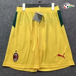 Shorts AC Milan Baratas Alternativa Terceiro Kit 2025/26 Amarelo