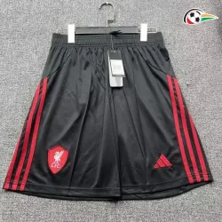 Shorts Liverpool Qualidade AAA Segundo Kit 2025/26 Preto