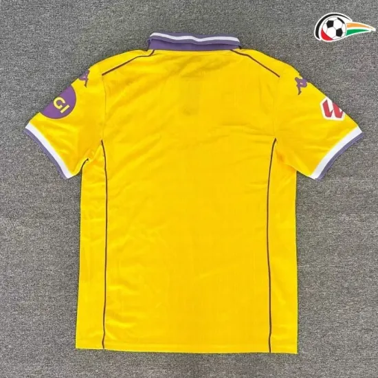 Camiseta Real Valladolid Replicas Alternativa 2025/26 com Patch da La Liga Amarelo Camiseta Real Valladolid Replicas Alternativa 2025/26 com Patch da La Liga Amarelo