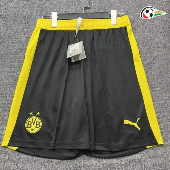 Shorts Borussia Dortmund Qualidade TAILANDESA Local 2025/26 Preto Shorts Borussia Dortmund Qualidade TAILANDESA Local 2025/26 Preto