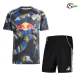 Camisa Leeds United Baratas Thrid 2025/26 (Camisola + Calções) Preto/Azul Camisa Leeds United Baratas Thrid 2025/26 (Camisola + Calções) Preto/Azul