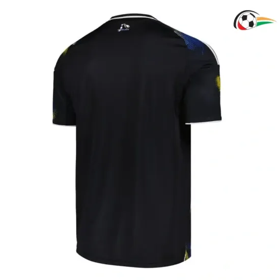 Camisola Leeds United Replicas Terceiro Kit 2025/26 Preto/Azul Camisola Leeds United Replicas Terceiro Kit 2025/26 Preto/Azul