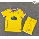 Equipacione Real Valladolid Baratas Thrid Terceiro Kit 2025/26 Infantil com Patch da La Liga Amarelo Equipacione Real Valladolid Baratas Thrid Terceiro Kit 2025/26 Infantil com Patch da La Liga Amarelo