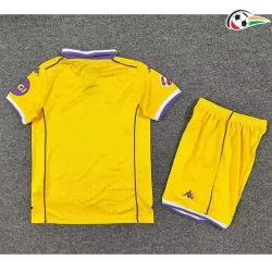 Equipacione Real Valladolid Baratas Thrid Terceiro Kit 2025/26 Infantil com Patch da La Liga Amarelo