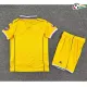Equipacione Real Valladolid Baratas Thrid Terceiro Kit 2025/26 Infantil com Patch da La Liga Amarelo Equipacione Real Valladolid Baratas Thrid Terceiro Kit 2025/26 Infantil com Patch da La Liga Amarelo