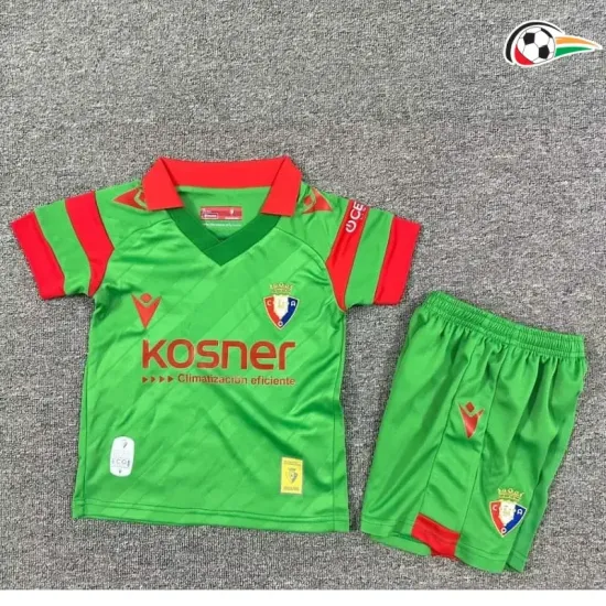 Osasuna Camisola Qualidade TAILANDESA Visitante 2025/26 Niños Verde Osasuna Camisola Qualidade TAILANDESA Visitante 2025/26 Niños Verde