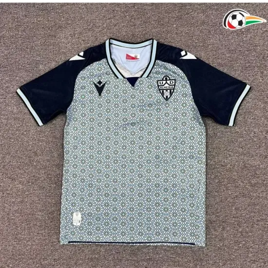 UD Almería Camiseta Qualidade Premium Visitante Segundo Kit 2025/26 Azul UD Almería Camiseta Qualidade Premium Visitante Segundo Kit 2025/26 Azul