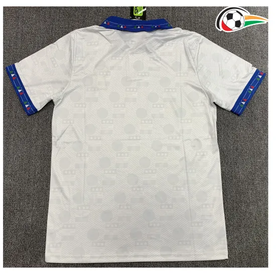 Italia Equipacione Qualidade AAA Visitante Segundo Kit 1994 Retro Classicas Branco Italia Equipacione Qualidade AAA Visitante Segundo Kit 1994 Retro Classicas Branco