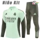 Real Madrid Camisa de treino Replicas 2025/26 (Camisola + Calções) Verde Claro