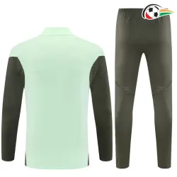 Real Madrid Camisa de treino Replicas 2025/26 (Camisola + Calções) Verde Claro