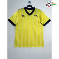 Camisa Arsenal Futebol Visitante 1983/86 Vintage Amarelo