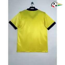 Camisa Arsenal Futebol Visitante 1983/86 Vintage Amarelo