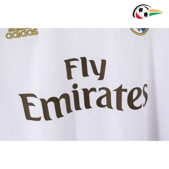 Camiseta Real Madrid Replicas Home 2019/20 Classicas Branco Camiseta Real Madrid Replicas Home 2019/20 Classicas Branco