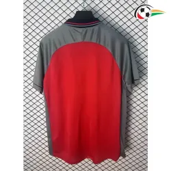 Deportivo de La Coruña Camiseta Qualidade Premium Thrid 1999/00 Classicas Vermelho/Cinza