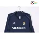 Equipacione Real Madrid Baratas Away 2005/06 Retro Classicas ML Azul Marino Equipacione Real Madrid Baratas Away 2005/06 Retro Classicas ML Azul Marino