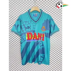 Espanyol Camisa Qualidade AAA Alternativa Terceiro Kit 1996/97 Vintage Verde