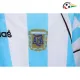 Camisa Argentina Home 1996 Retrô ML Azul/Branco Camisa Argentina Home 1996 Retrô ML Azul/Branco
