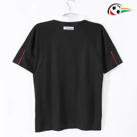 Camisa Inglaterra Thrid 1998 Retrô Preto Camisa Inglaterra Thrid 1998 Retrô Preto