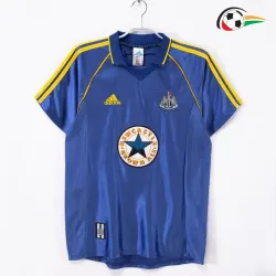 Camisa Newcastle United Away 1998/00 Retrô Azul