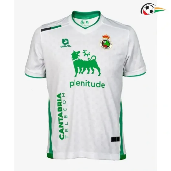 Camisa Racing de Santander Home 2025/26 Branco/Verde