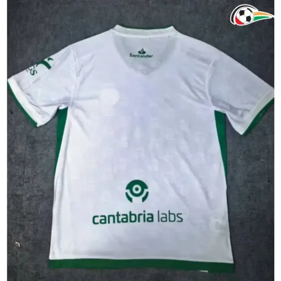 Camisa Racing de Santander Home 2025/26 Branco/Verde