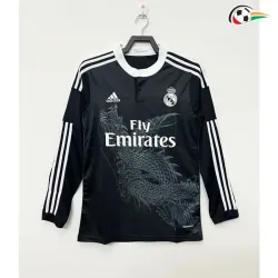 Camisa Real Madrid Thrid 2014/15 Retrô ML Preto