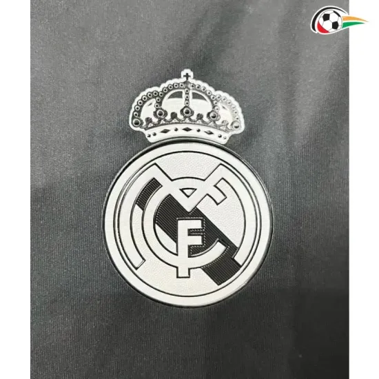 Camisa Real Madrid Thrid 2014/15 Retrô ML Preto Camisa Real Madrid Thrid 2014/15 Retrô ML Preto