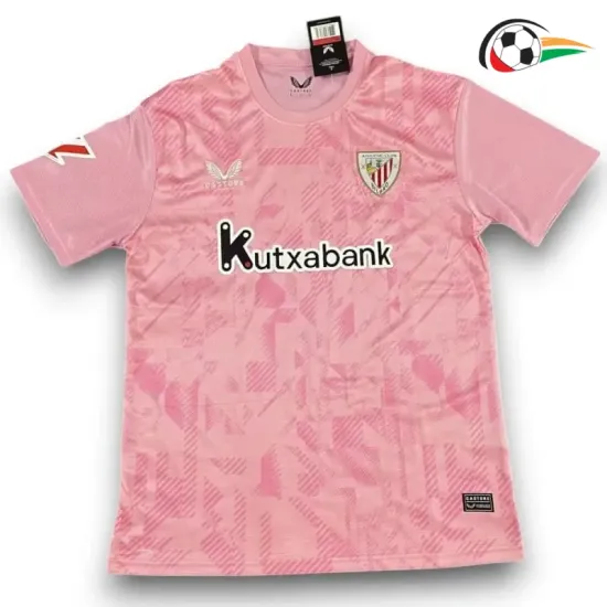 Camisa do Guarda-Redes Athletic de Bilbao 2025/2026 Rosa Camisa do Guarda-Redes Athletic de Bilbao 2025/2026 Rosa