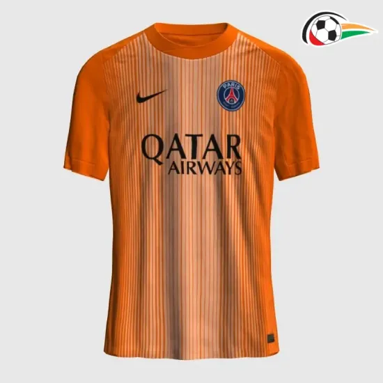 Camisa do Guarda-Redes PSG 2025/2026 Laranja Camisa do Guarda-Redes PSG 2025/2026 Laranja