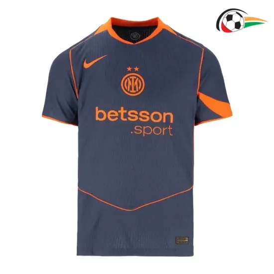 Camisa Inter de Milan Thrid 2025/2026 Cinza/Laranja Camisa Inter de Milan Thrid 2025/2026 Cinza/Laranja